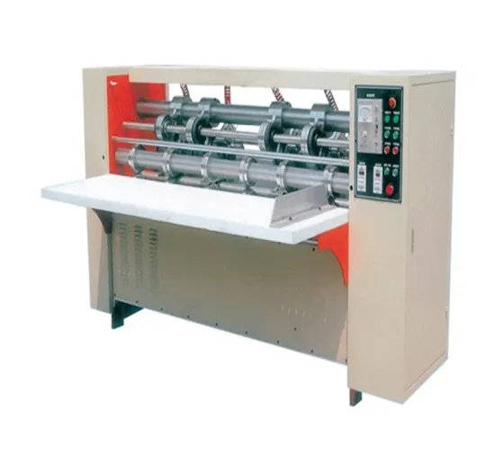 Thin Knife Corrugated Sheet Cutter and Slitter / Cardboard Cutting and Creasing Machine
