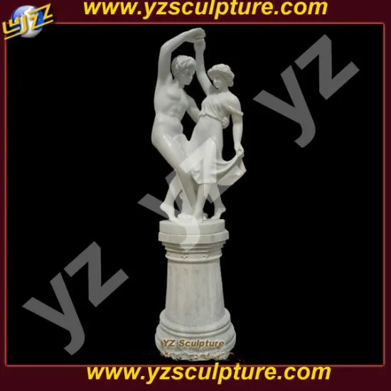 nude dancing man and woman statues for sale