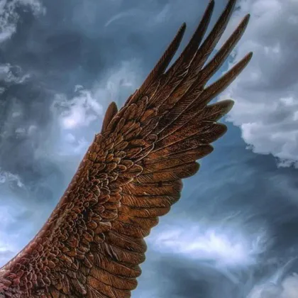 Professional Golden Eagle Statue