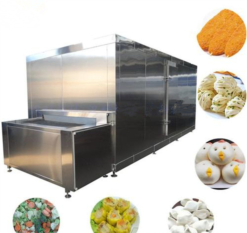 Mesh Belt Blast Freezer For Food