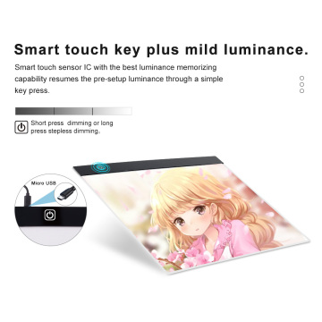 描画板が付いている熱い販売A3 LEDライトパッド