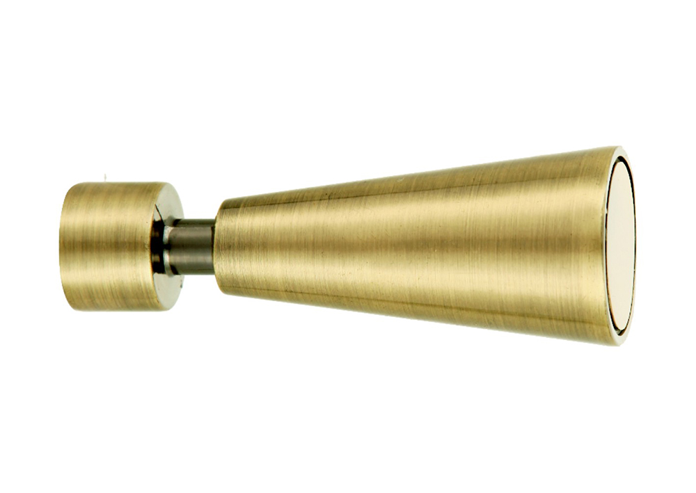 Geometryczna aluminiowa dekoracja zasłon