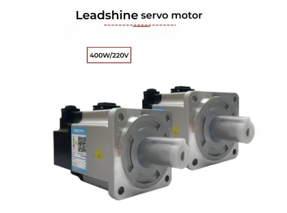Double Power Input Leadshine Ethercat Servo Controller with 400W Leadshine L8 Servo Motor