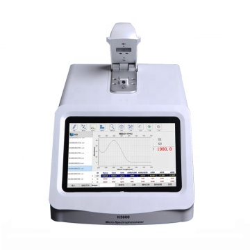 K5600 Laboratory Nanodrop: 0.5-2ul Sample Nucleic Acid Test Micro Spectrophotometer
