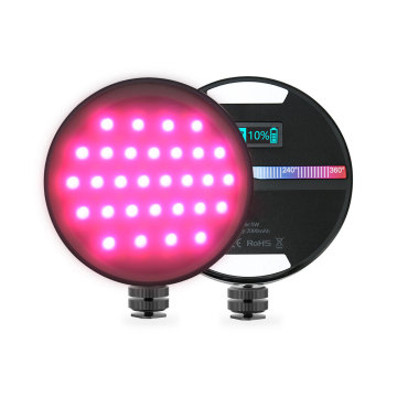 Portable RGB LED Camera Studio Photography Fill Light: A Pocket-Sized Mini Video Light