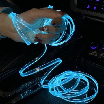 Iluminación ambiental de LED flexible automática de vehículo de 3.4 mm