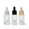 10 ml quadratische Serum ätherische Öl Glas Droper Flasche