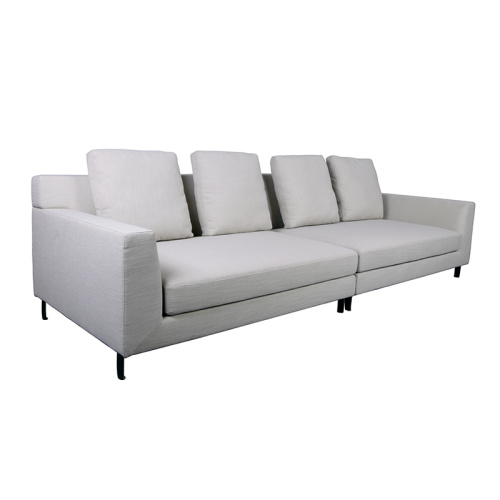 Nowoczesna modułowa sofa z tkaniny