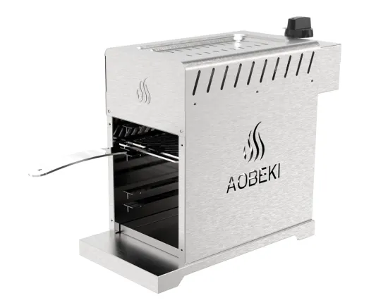 Single Burner Gas Beef Griller