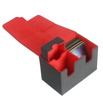 Customizable Anime Pattern Waterproof PU Leather MTG Deck Box - 7 Colors