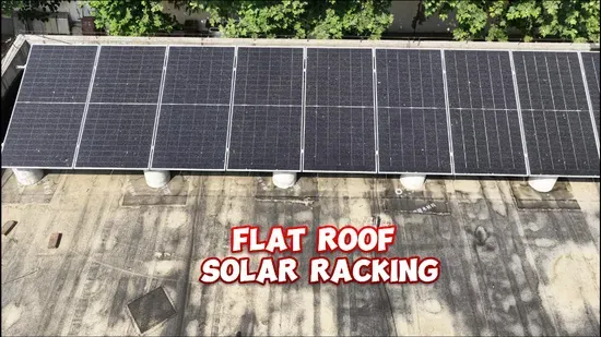 Jchx-Ec 1MW Rooftop Tilting Solar Panel Mounting Brackets