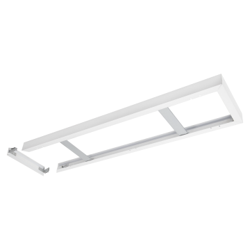 Screwless Surface Mounted LED Panel Frame 1200x300, 60X60, White or Black