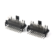 Conector de 22p con 90 grados de estaño chapado en