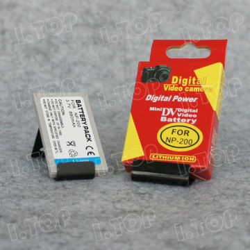 long lasting camera battery for Konico Minolta NP-200 with 890mAh ,welcome OEM battery