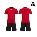 Conjunto de traje de fútbol uniforme deportivo.