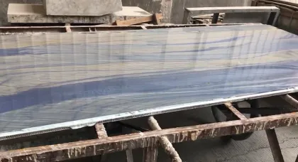 Natural Ultra Thin Flexible Stone Marble Veneer Sheets 2mm