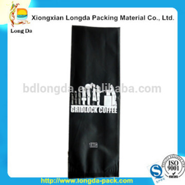 custom coffee packaging bags with valve