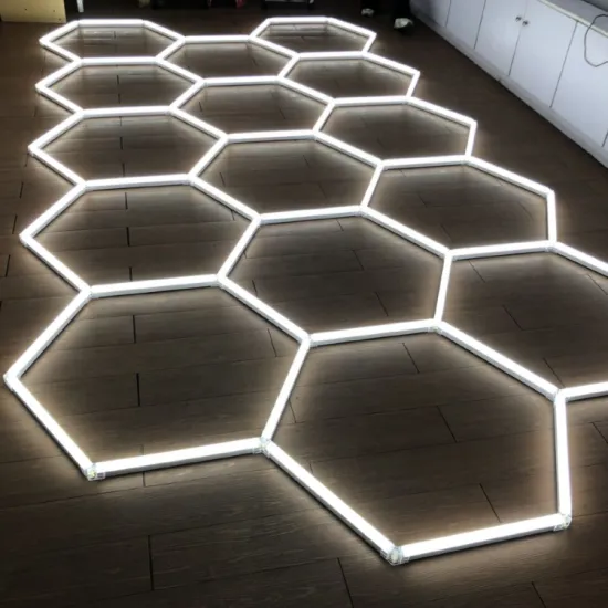 Customized LED Hexagon Light - 6 Pack LED Hexagon Detailing Lights with Connectors