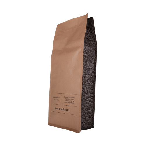 Matte finish food Paper Kraft Paper Bag