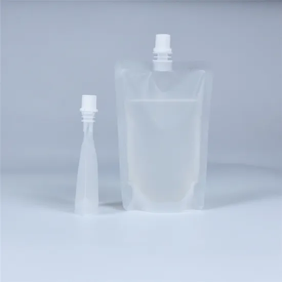 Custom Printed Juice Pouch Spot Gloss With Matte