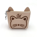 Cartoon cat style PU cion purse