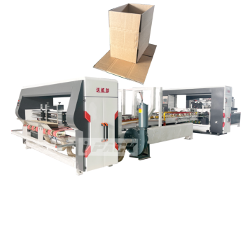 IPACK Automatic Carton Box Stitcher και Fluer Machinery