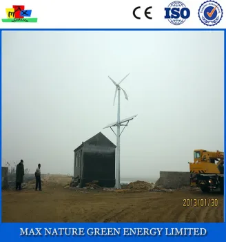 240V/360V Horizontal Axis Wind Turbine And Solar Panel Hybrid System 20KW For Home