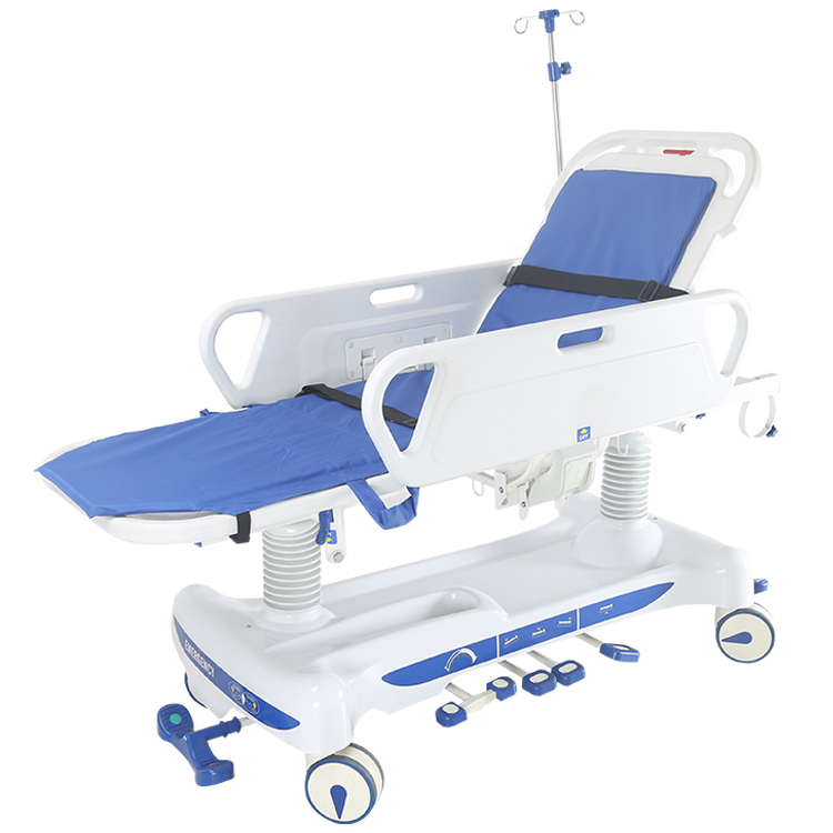 Hospital stretcher bed for ambulance mobile stretcher bed