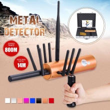 Professional Underground Metal Detector 10x Antenna High Sensitivity Silver Gold Detector Digger Large-scale Scanner Prospecting