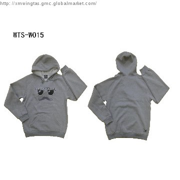 Wholesales men\'s grey hoodie