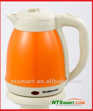 1.2L Auto-off cordless plastic electric kettle/water boiler/plastic jug kettle