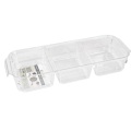 Clear Plastic Make-up Drawer Organizer Tray