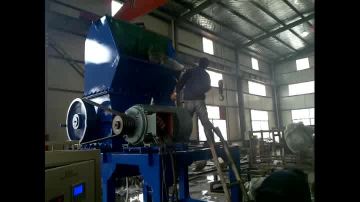 Waste plastic grinder machine manufacturers for Agriculture film