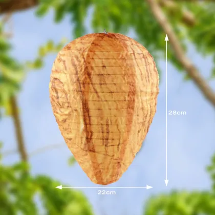 Waterproof Wasp Nest Decoy Lantern for Insect Control