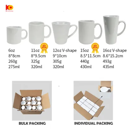 Customizable Color Changing Sublimation Mugs with Logo Printing