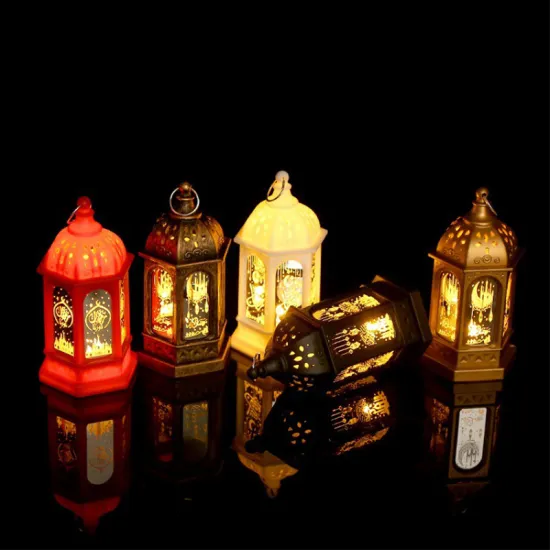 LED Ramadan Lantern Wind Lights - Home Decor for Eid and Islamic Parties