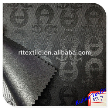 oxford Jacquard with PVC foam fabric