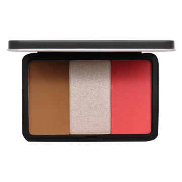 Bronzer Highlighter Blush Palette Illuminating Cheek Contour