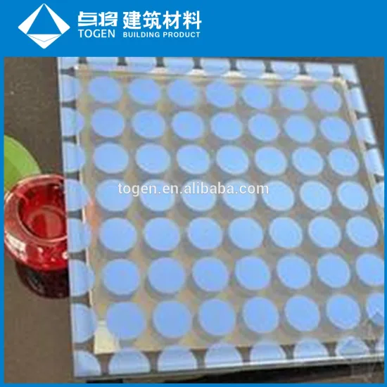 Decorative Ceramic Printing Glass Enamel Glass