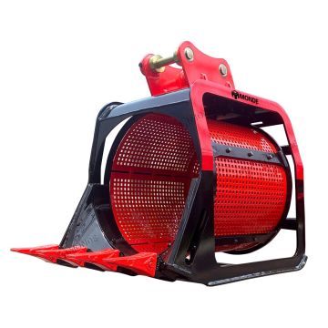 Excavator Screening Bucket Rotary Rotation Drum Bucket