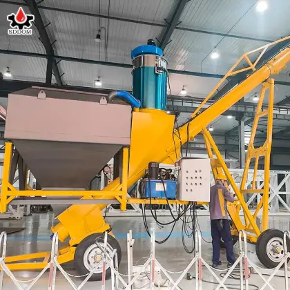 Cement Hopper Feed Silo for Big Bag Cement Storage