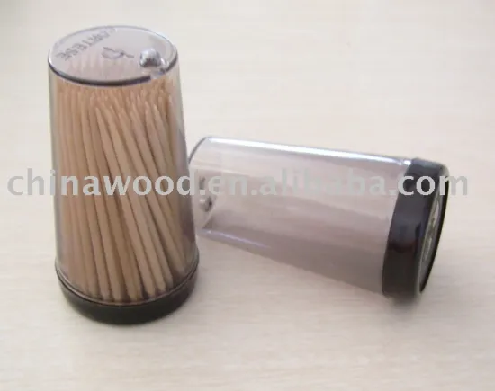 wooden toothpick -- 200pcs/PSH tube
