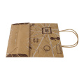 Custom Printed Hot Sale Kraft Shopping Packaging Bag