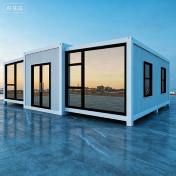 Easy Assembly 2 Story Container House Prefab Steel Container Building for Commercial Coffee Shop