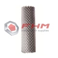 Galvanized Chain Link Fence met 12 Gauge-draad