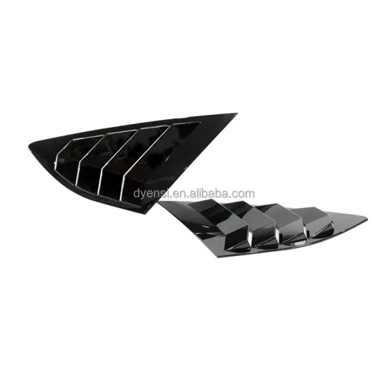 Quarter Window Louver Shutter for Ford Fusion 2013-2018 Side Air Vent Cover Trim Deflector Scoop