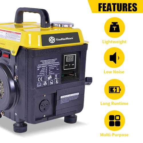 Mini generador inversor de 1300 W con pantalla digital