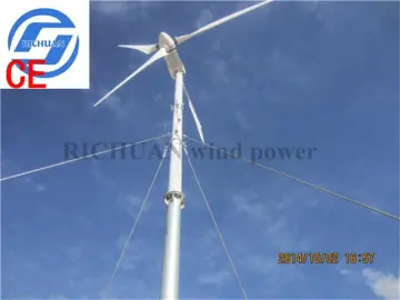 24v 300w horizontal axis wind turbine alternator