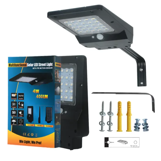 Easy Installation Energy Saving 4W LED Garden Outdoor Solar Wall Sensor Night Lights