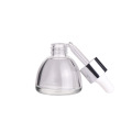 Round Glass Bottles with Dropper Cap Pagoda Shaped